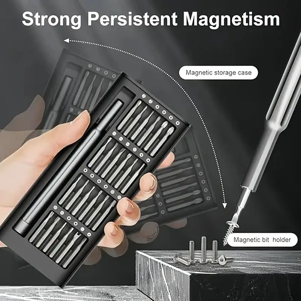 24-in-1 Precision Set Mobile Phone Repair Disassembly Tools Multifunctional Screwdriver Combination Set Household Screwdriver Special-shaped Bits Computer And Mobile Phone Disassembly And Repair Preci