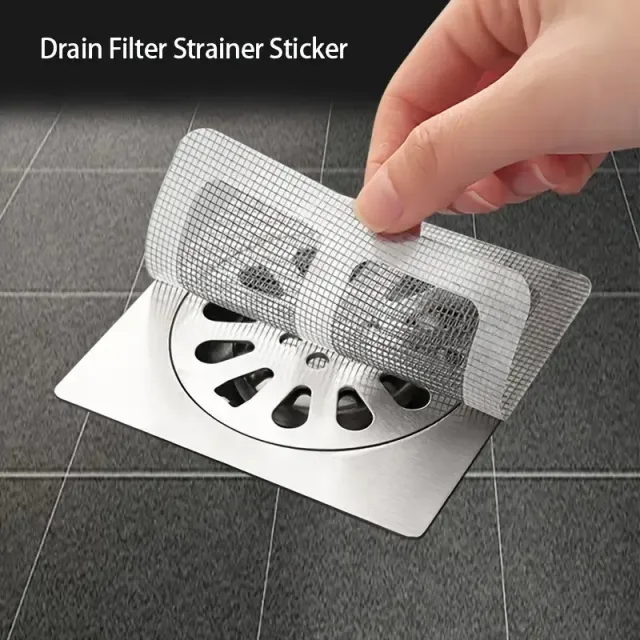 Disposable Shower Drain Hair Collectors, Bathroom Tub And Sink Drain Strainer Covers, Floor Strainer Stickers, Bathroom Accessories 48Pcs - Shop at LoveMi