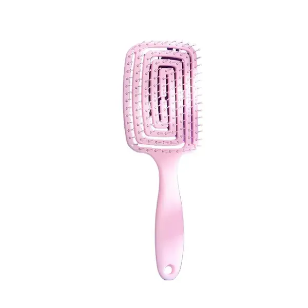 Purple Curl Hair Brush, Curly Defining Vented