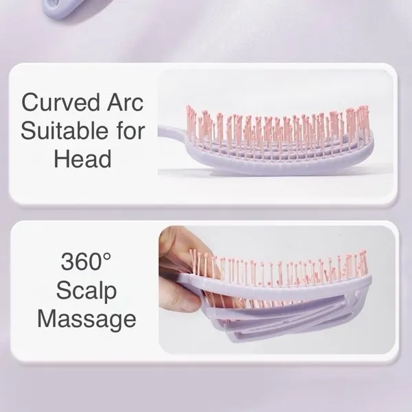 Hollow Massage Comb Massage Meridians Scalp Hair Styling Adjuster Quick Blow Dry Household Hair Tool