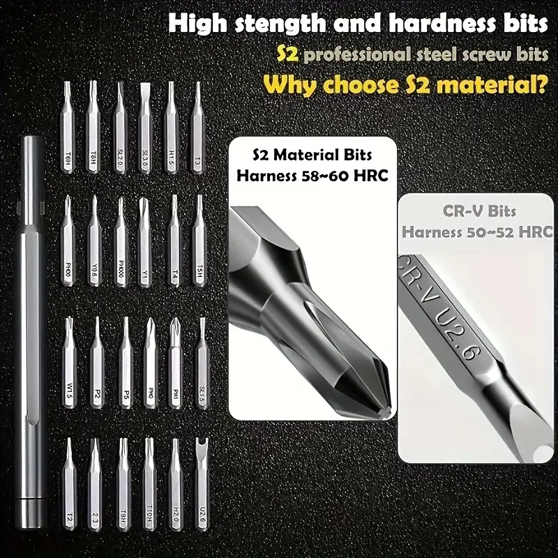 24-in-1 Precision Set Mobile Phone Repair Disassembly Tools Multifunctional Scre