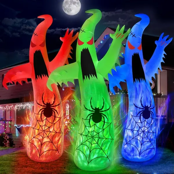 12FT Halloween Inflatables Decoration Giant Ghost