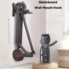 Wall-Mounted Storage Hook For Bikes And Scooters, Movable Garage Rack With 50 Lbs Capacity, Suitable For Mi Electric Scooter M365/PRO And Balance S... - View 1