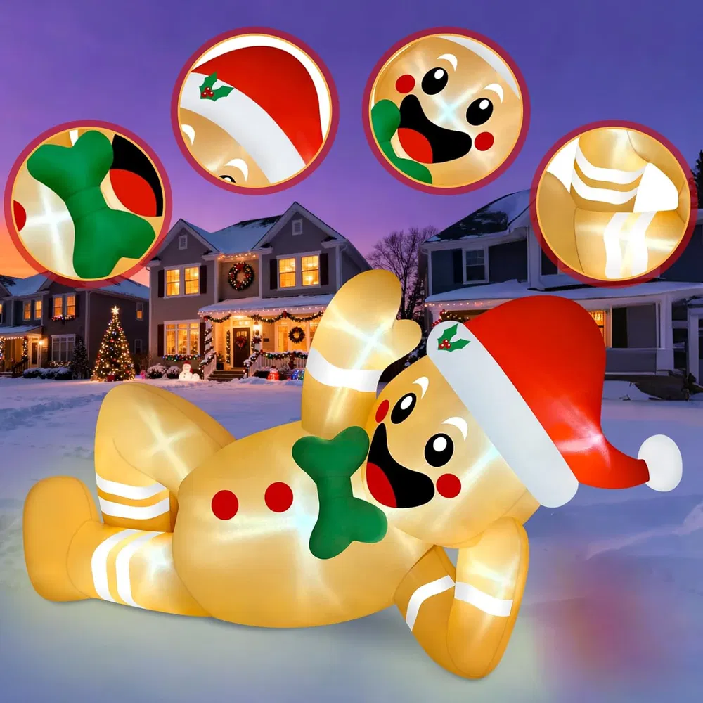 Lyinggingerbreadman