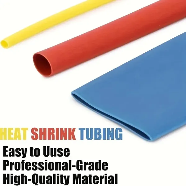 530pcs Multicolour Heat Shrink Tubing Pack, Heat ShrinkTubing Wrap Anti-Rust Flexible Wire Cable Heat Shrink Tubingfor Electric Wire Repairing Multicolor Heat Shrink Tubing MultiColor Small