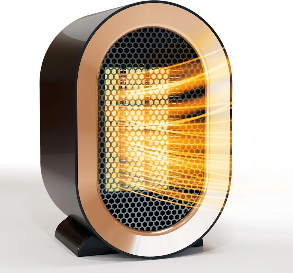 Electric Space Heater - 1200W Energy-Efficient Heater For Indoor Use. This Two-speed Portable Heater Fan…