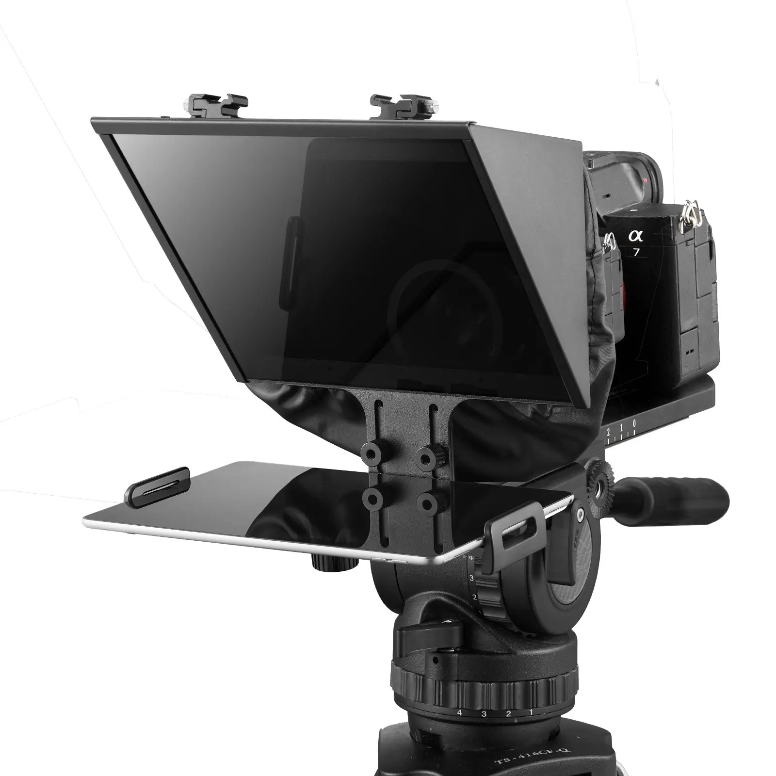 Teleprompter, 13" Aluminum Alloy, Floor Type