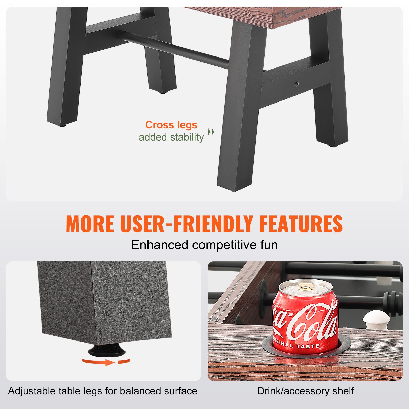 Foosball Table β 55 Inch Standard Size Foosball Table β photo 3