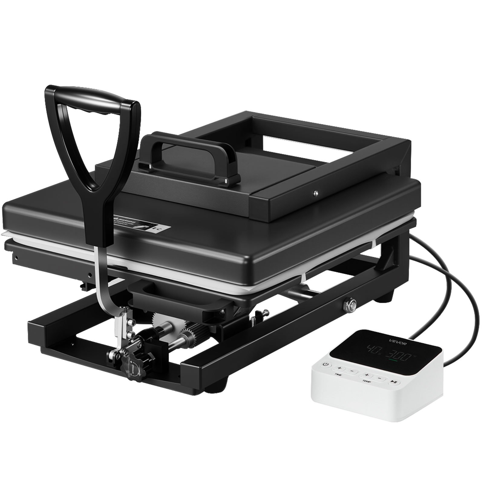 Hybrid Heat Press, 15 X 15 Inch, 5-in-1 Multifunction, Heat Up Fast And Even, Al