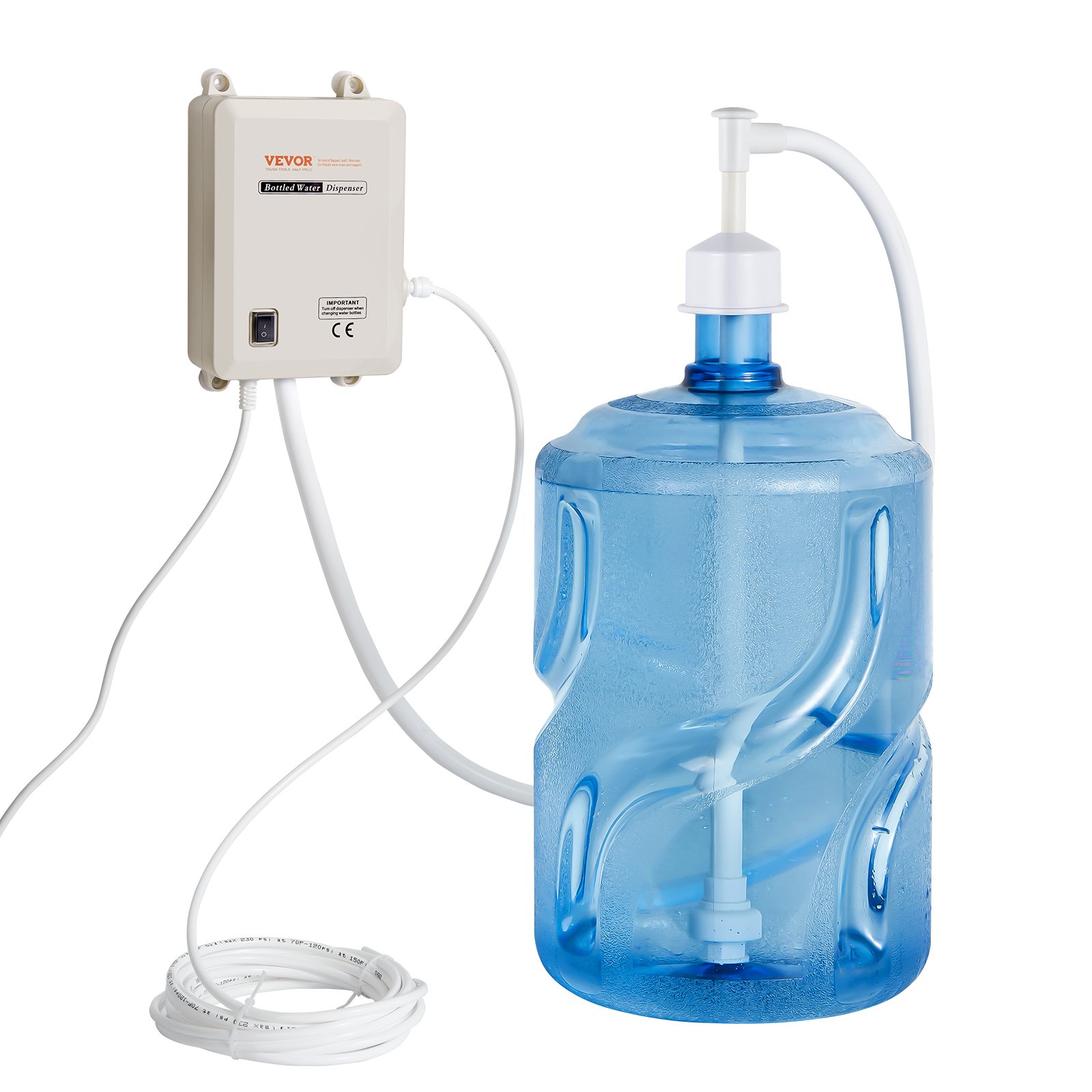 Water Pump System For 5 Gallon Bottles, Automatic Electric Dispenser, Single Inlet, Suitable For Coffee/Tea Appliances, Fridges, Ice Machines