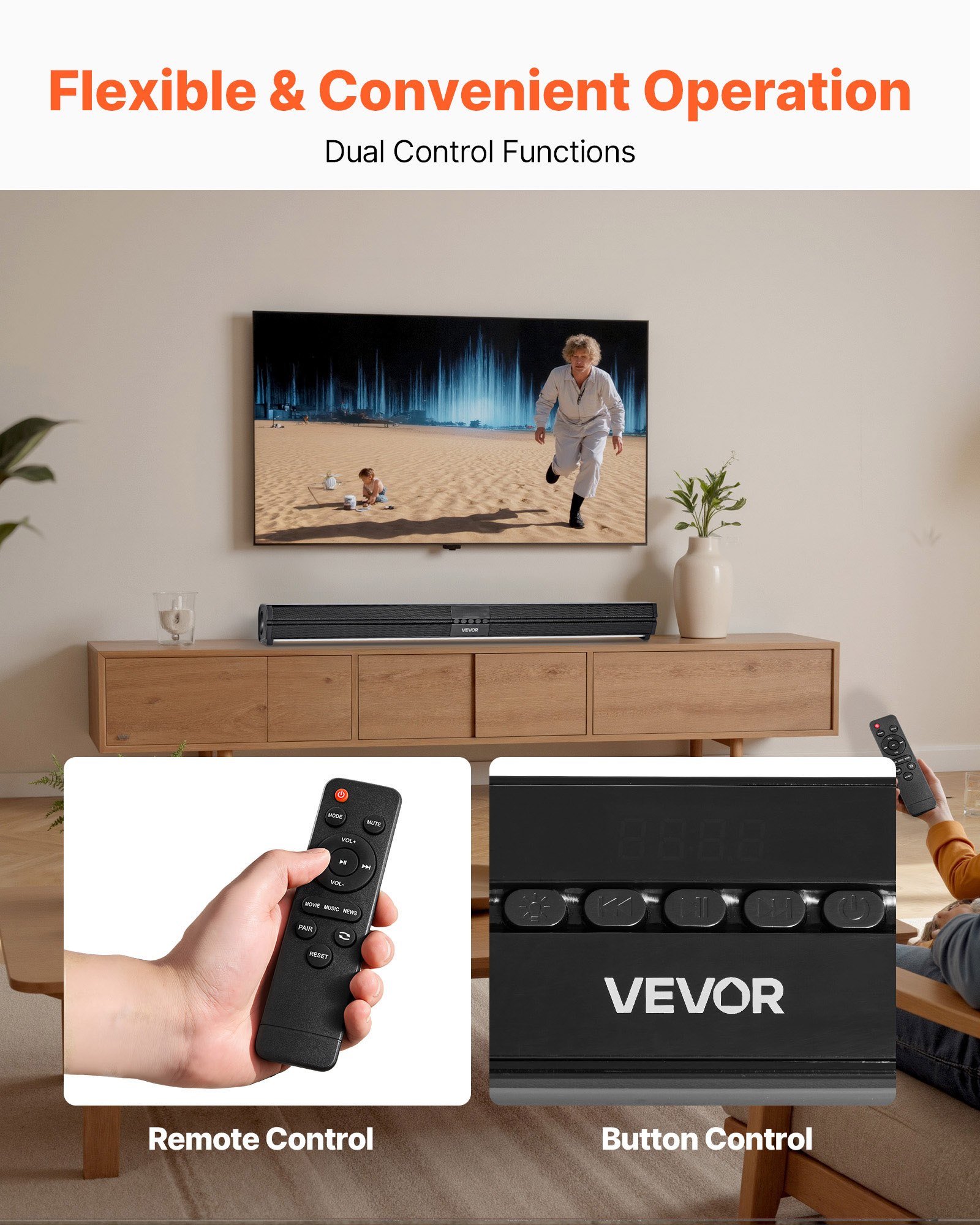 Sound Bar til smart TV 2.0 Channel 32-Inch Compact - Miniatyr 5