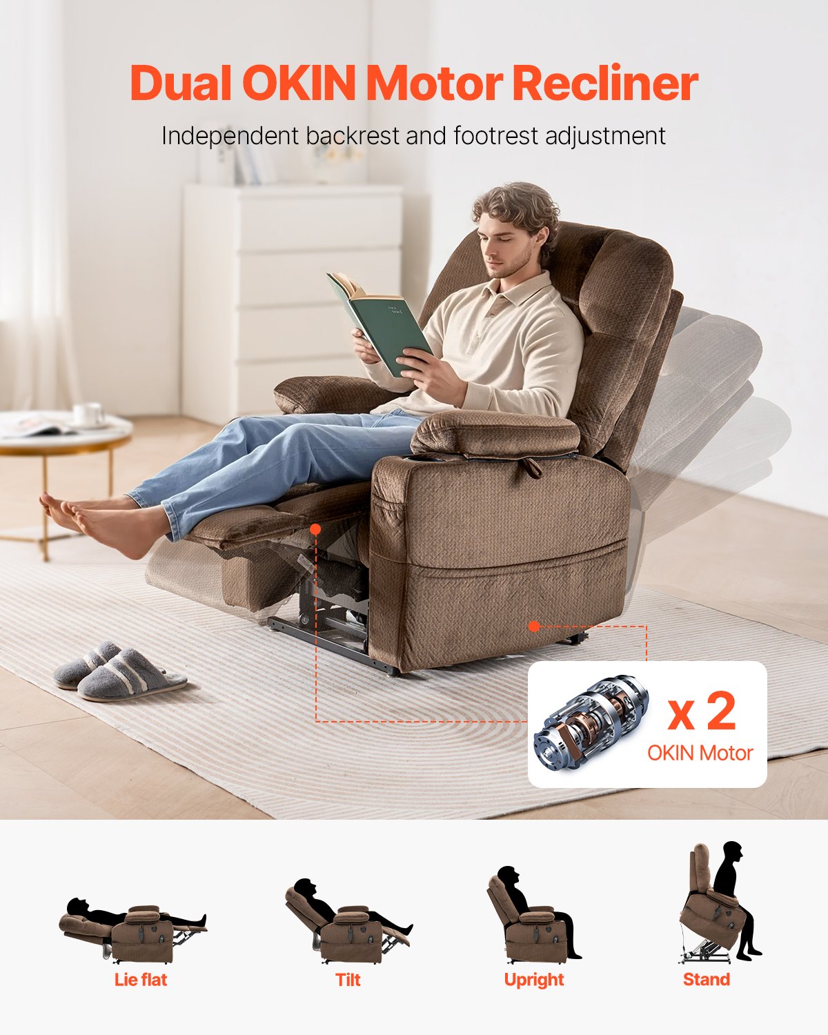 Power Lift Recliner Chair β Lift Chair with Heat and Massage β photo 3