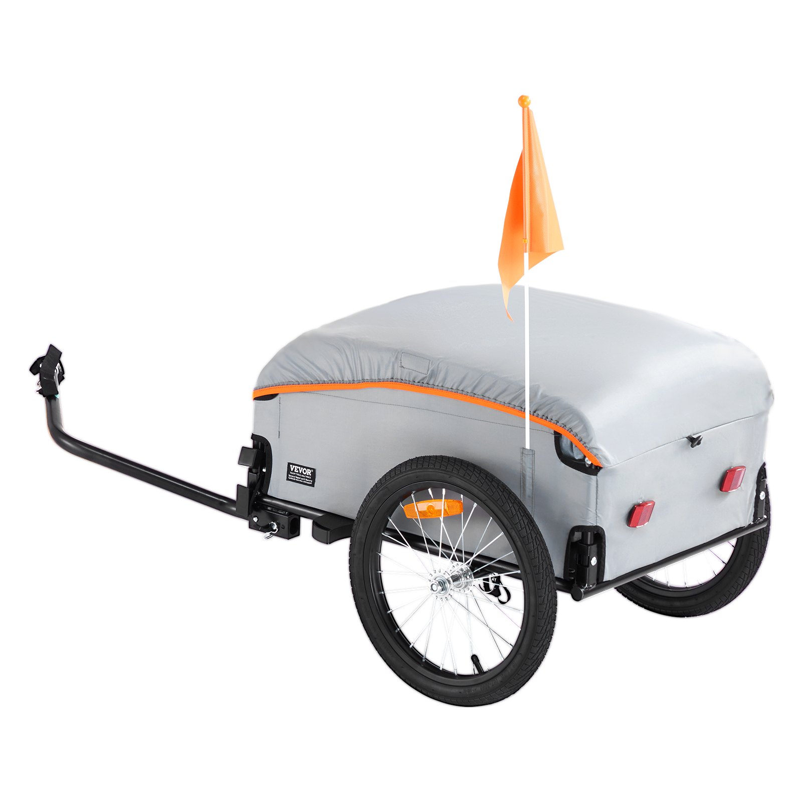 Bike Cargo Trailer, 88/100/160 Lbs Load Capacity, Heavy-Duty Bicycle