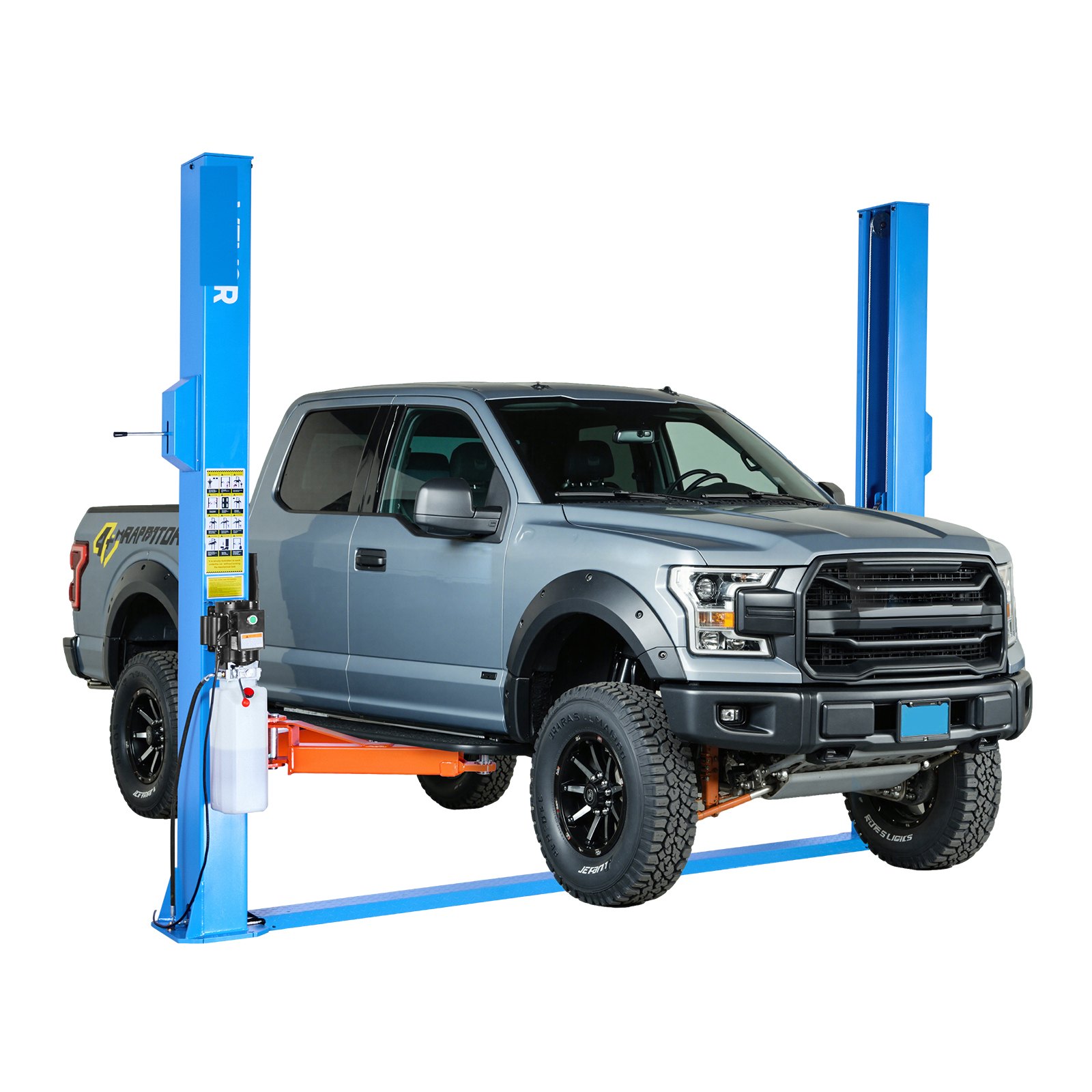 2 Post Lift, 12000 Lbs Capacity, 220V 2.95 HP Powerful Motor, Two Post Car Lift Auto Hoist For Sedan SUV Pickup, Automotive Hoist 74.8 Inch Height For Home Garage, Repair Shop, Workshop, Blue