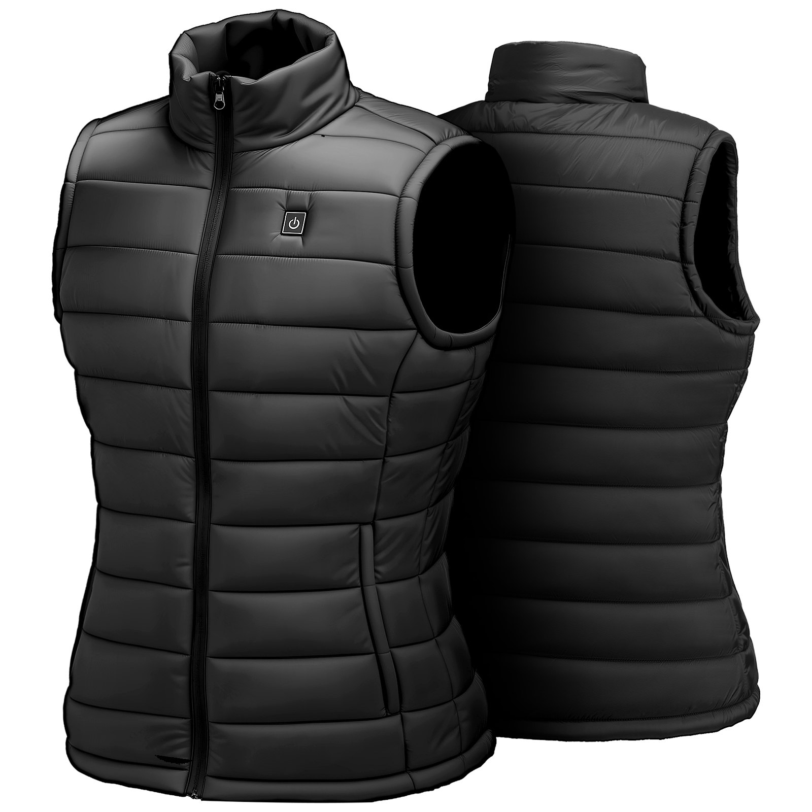 Heated Vest, Women Electric Heating Vest With 16000 MAh Battery Pack, 8 Heating Zones Lightweight Rechargeable Winter-Vest With 3 Levels, For Outdoor Hiking Camping Fishing Skiing, Size S - Image 1