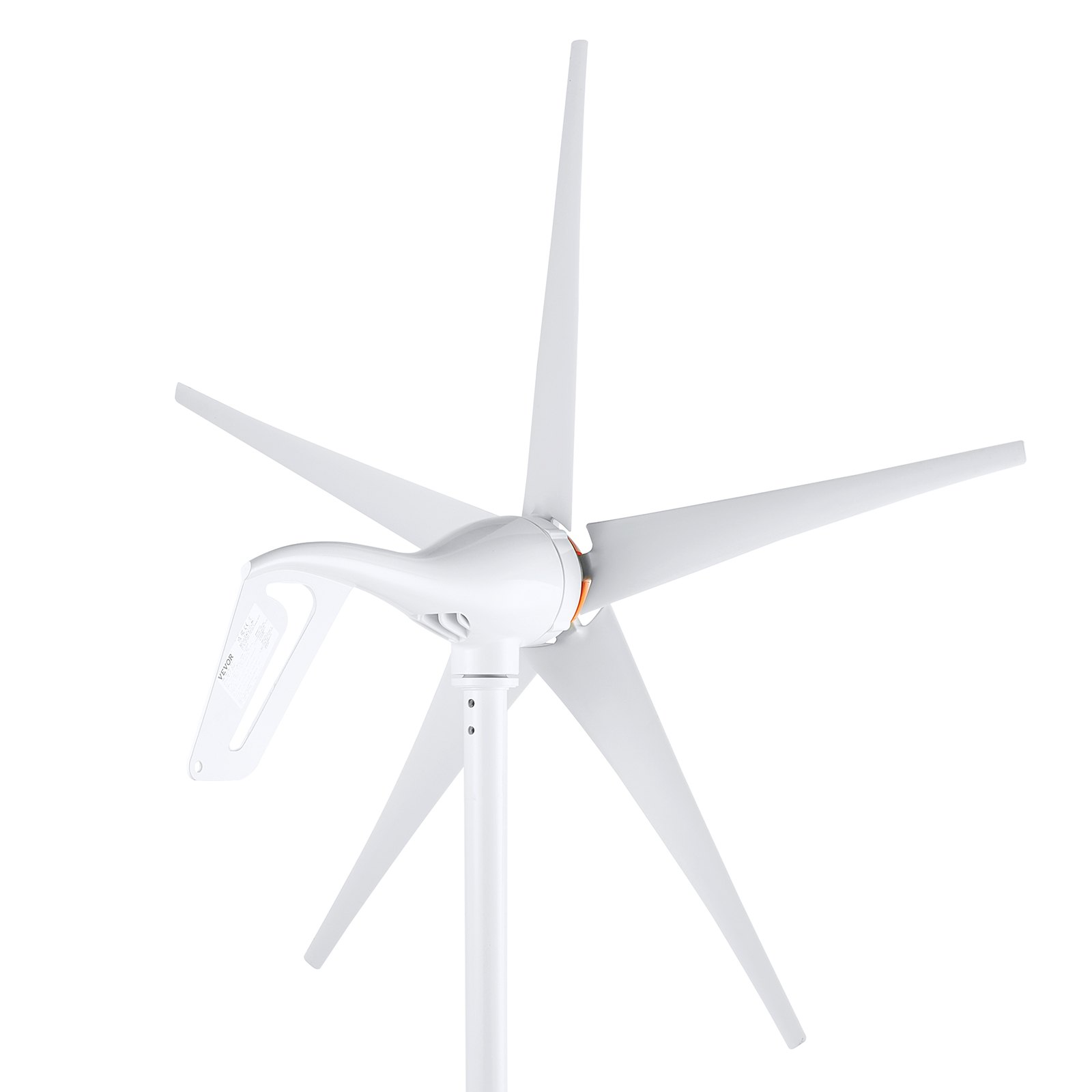 500W Wind Turbine Generator, 12V Wind Turbine Kit, 5-Blade Wind Power Generator With MPPT Controller, Adjustable Windward Direction & 2.5m/s Start Wind Speed, Suitable For Home, Farm, RVs, Boats - Image 1