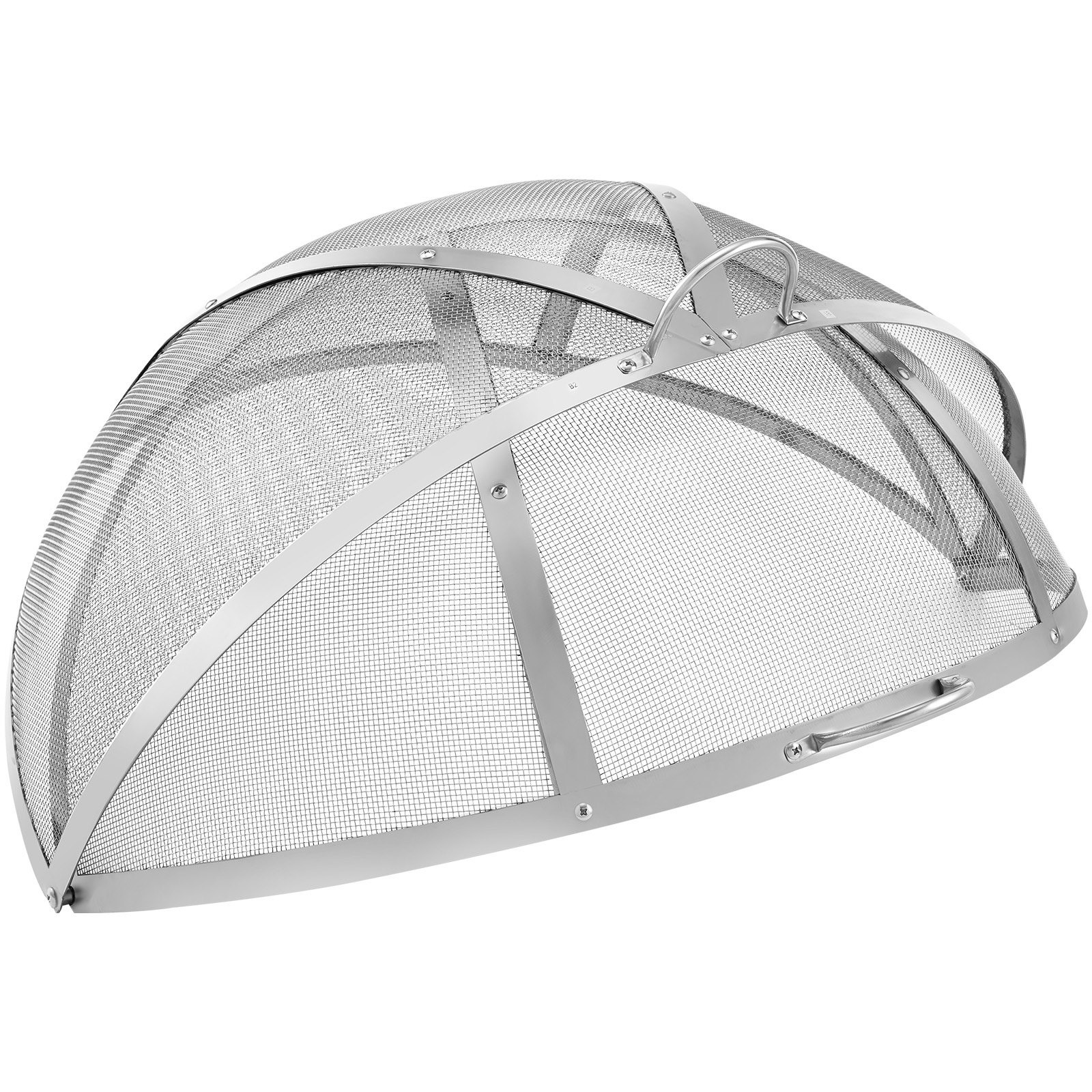 Firepit Spark Screen Lid, 914.4mm Diameter, Outdoor Firepit Ring Cover Round Accessories, Fire Pit Metal Cover, Easy-Opening Stainless Steel Fire Ring Covers For Outdoor Patio Fire Pits Backyard - Image 1