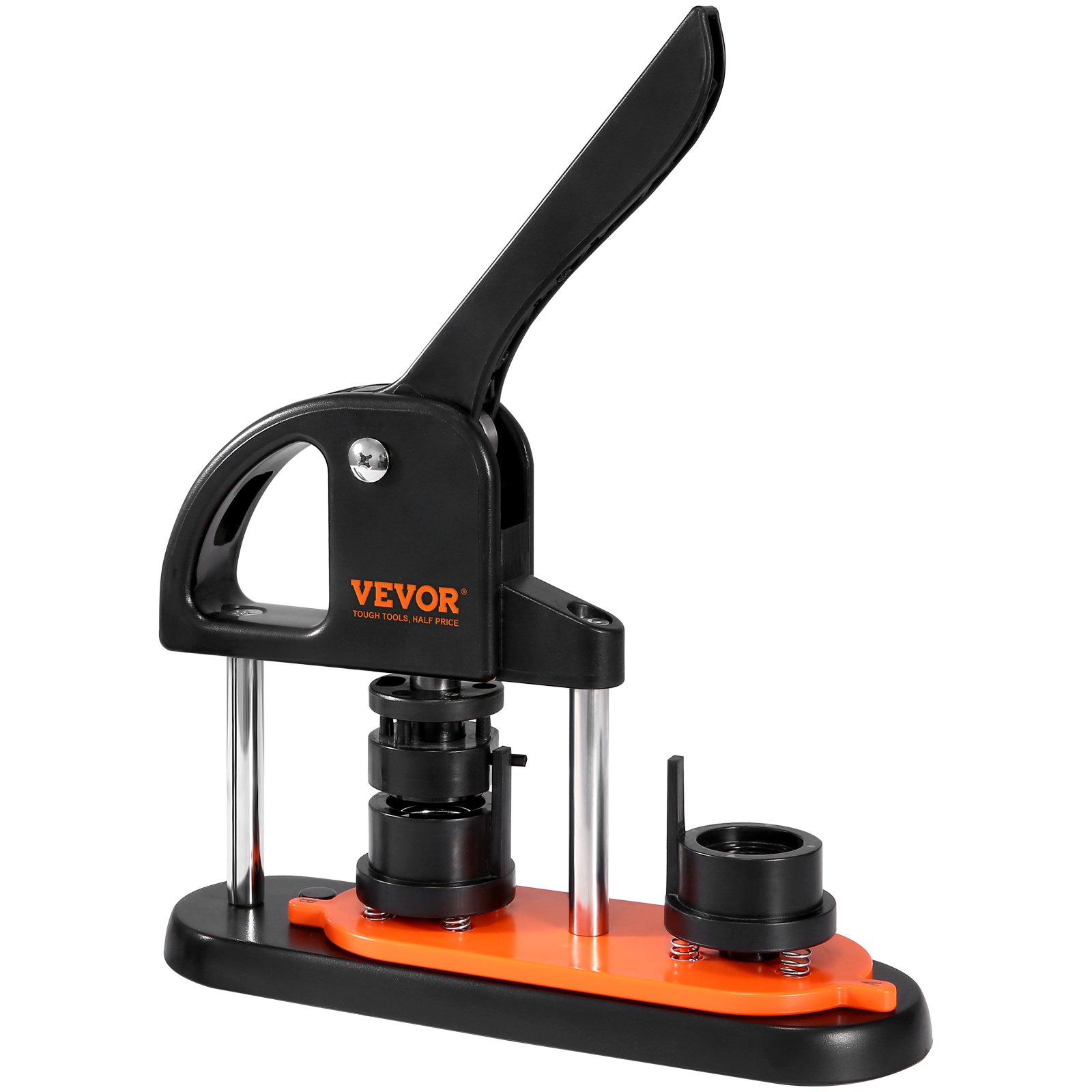 Button Maker Machine, 0.98 Inch/25mm Pin Maker With 500pcs Button Parts, Button Maker With Panda Magic Book, Ergonomic Arc Handle Punch Press Kit, For Children DIY Gifts And Christmas - Image 1