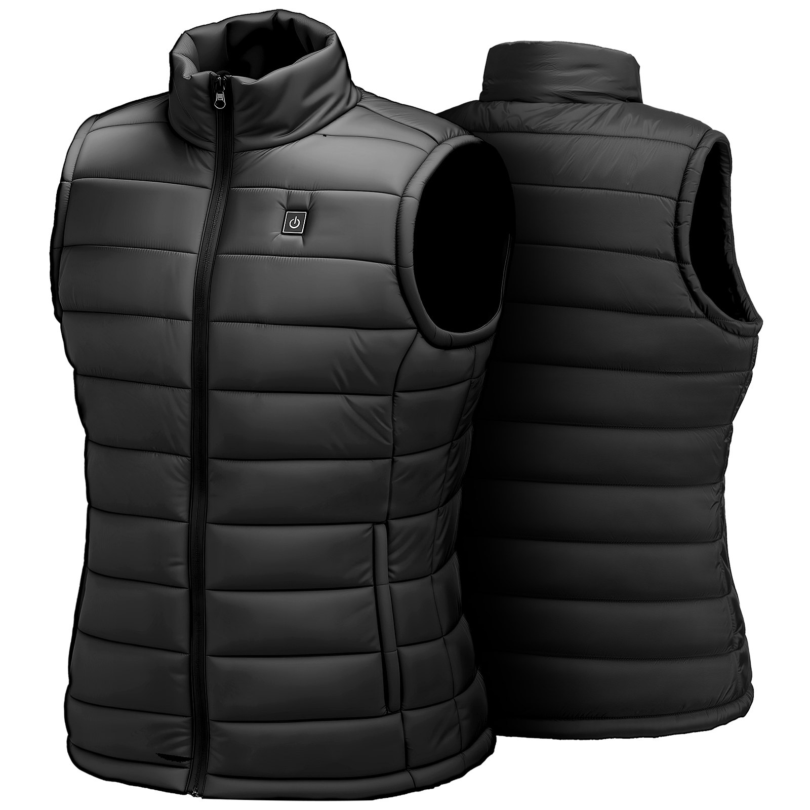 Heated Vest, Men Electric Heating Vest With 16000 MAh Battery Pack, 8 Heating Zones Lightweight Rechargeable Winter-Vest With 3 Levels, For Outdoor Hiking Camping Fishing Skiing, Size L - Image 1