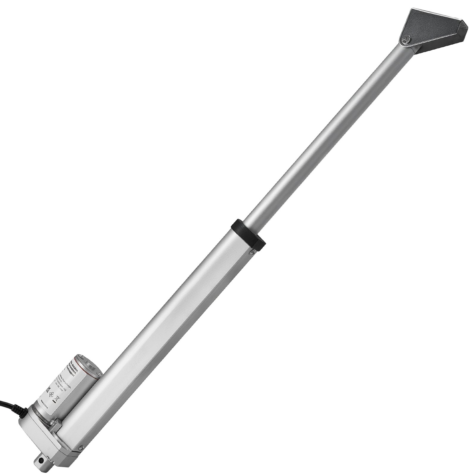12V Linear Actuator, 9.84 Inch High Speed 0.6"/s Linear Motion Actuator, 225lbs/1000N With IP54 Protection & Mounting Bracket For Lift Desk, Recliner Chairs, Window Door Opener - Image 1