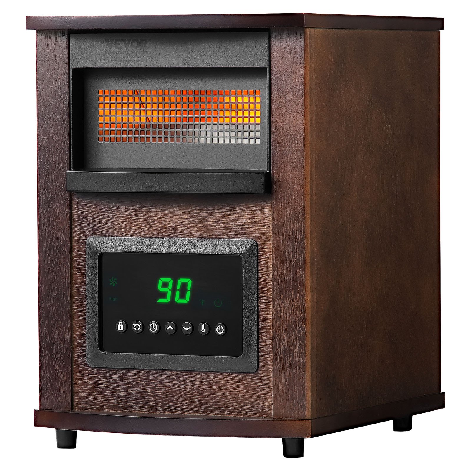 Infrared Heater — 1500W Electric Space Heater with Remote