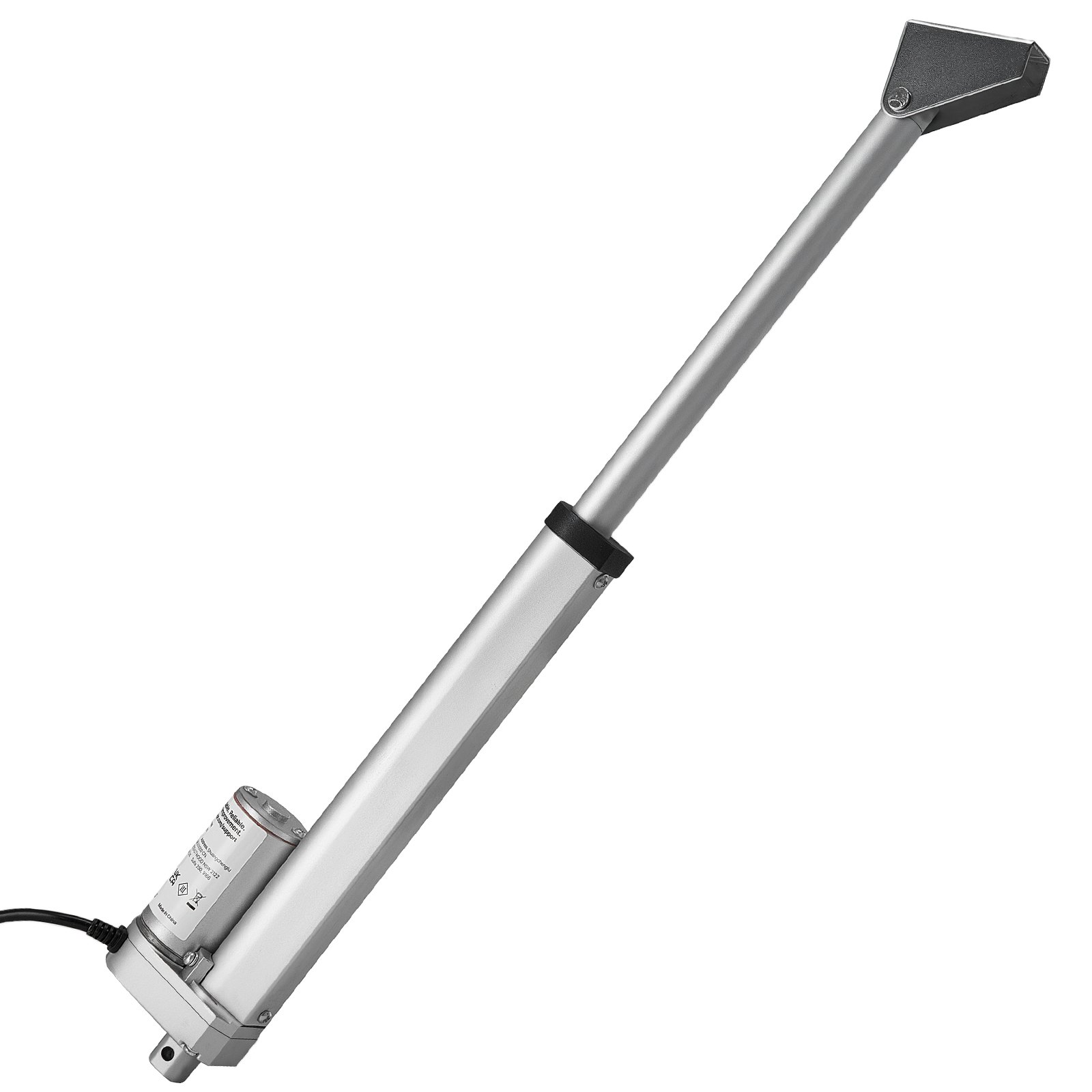 12V Linear Actuator, 8 Inch High Speed 0.6"/s Linear Motion Actuator, 225lbs/1000N With IP54 Protection & Mounting Bracket For Lift Desk, Recliner Chairs, Window Door Opener - Image 1