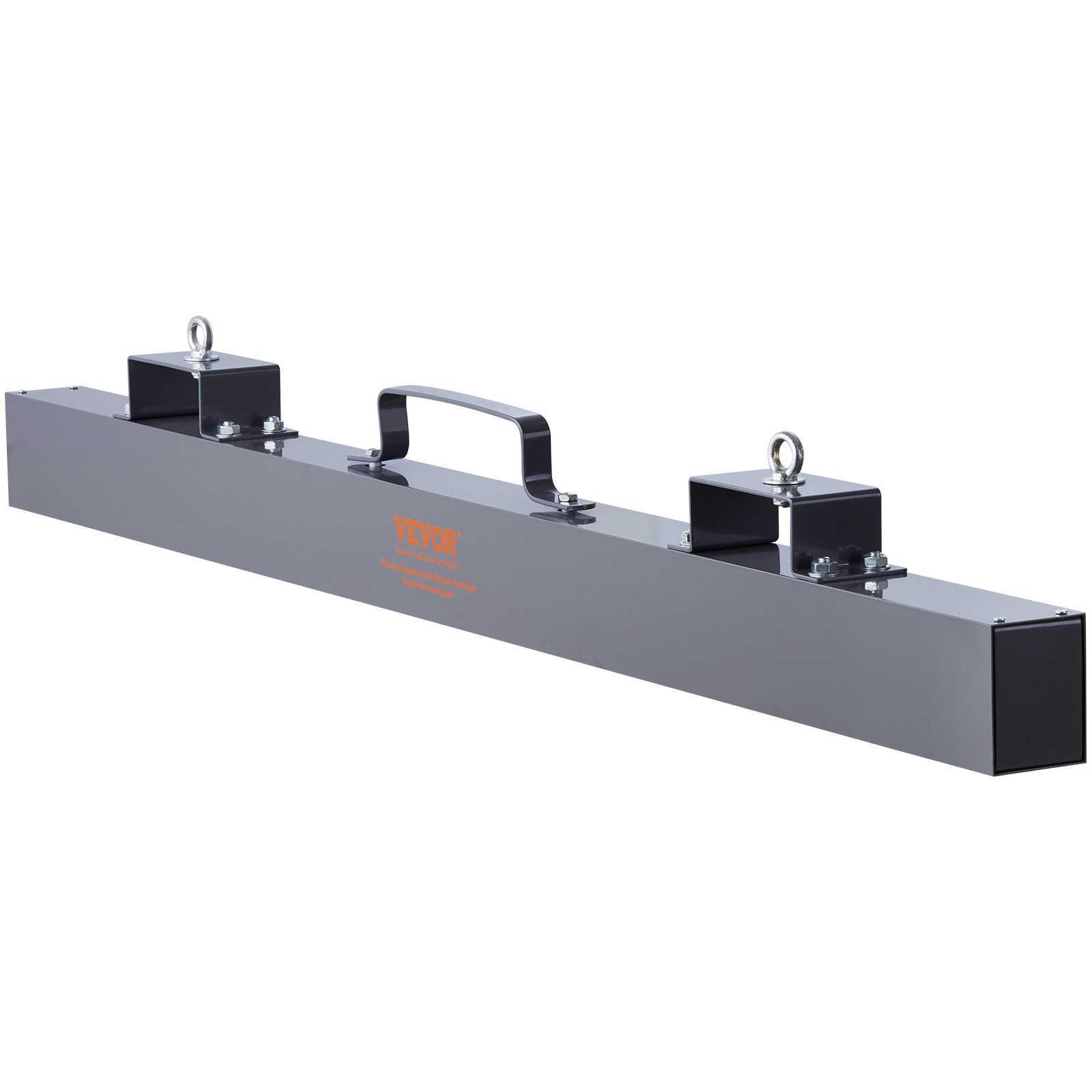 93 Lbs Hanging Magnetic Sweeper Pickup Tool, Nail Hang-Type Magnetic Forklift Sweeper, Industrial-Grade Magnets Steel Material Hunting Accessories For Picking Up Nails Bolts Metals Iron Chips - Image 1