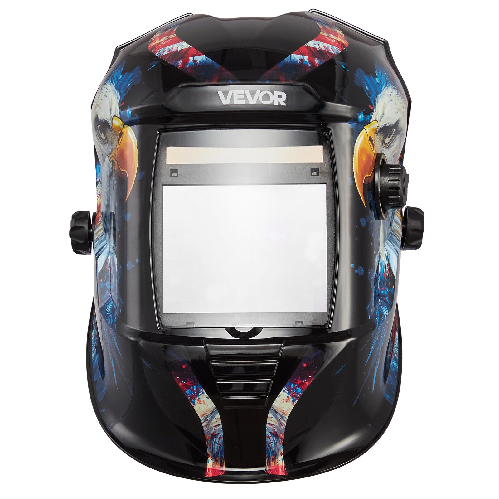 Welding Helmet Auto Darkening, 3.94" X 3.15" True Color Welding Hood, 1/1/1/1 Solar-Powered Welder Mask 4 Arc Sensors, Wide Shade 4/5-9/9-13 For TIG MIG ARC Weld Grinding Cutting - METIS Series - Image 1
