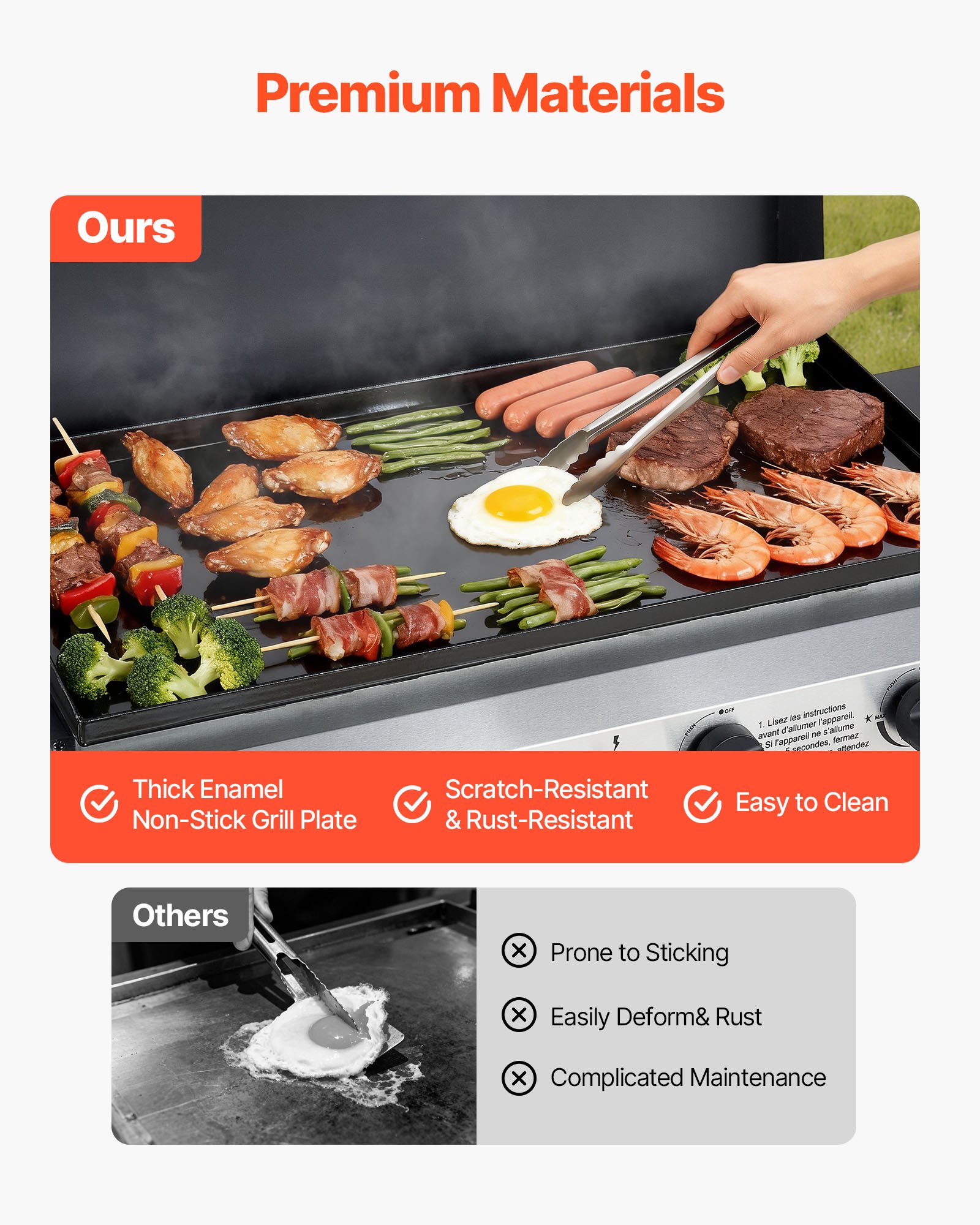 Gas Griddle β 4-Burner Flat Top Grill β photo 4
