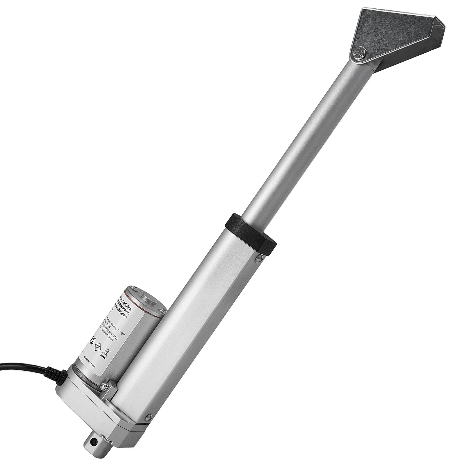 12V Linear Actuator, 4 Inch High Speed 0.6"/s Linear Motion Actuator, 225lbs/1000N With IP54 Protection & Mounting Bracket For Lift Desk, Recliner Chairs, Window Door Opener - Image 1