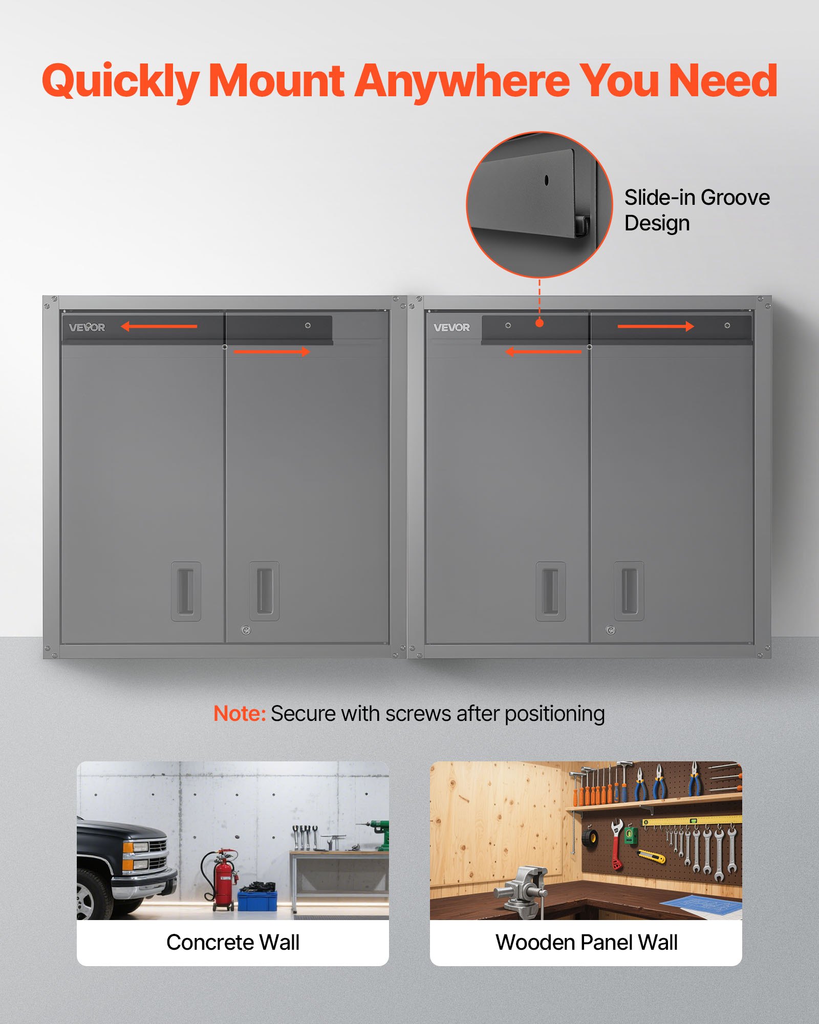 Metal Wall Cabinet β 30W X 12.2D X 30H Inch β photo 2