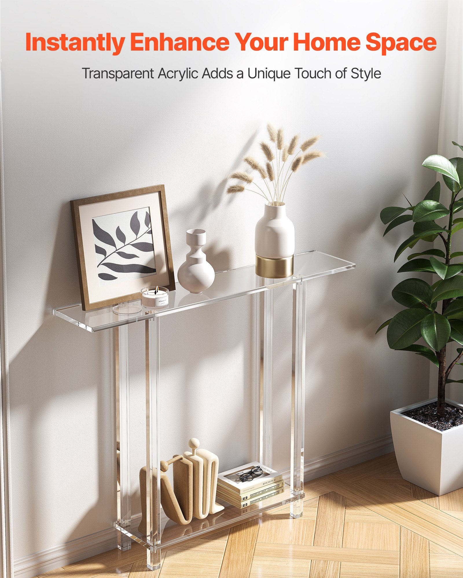 Acrylic Console Table, picture 3 of 4