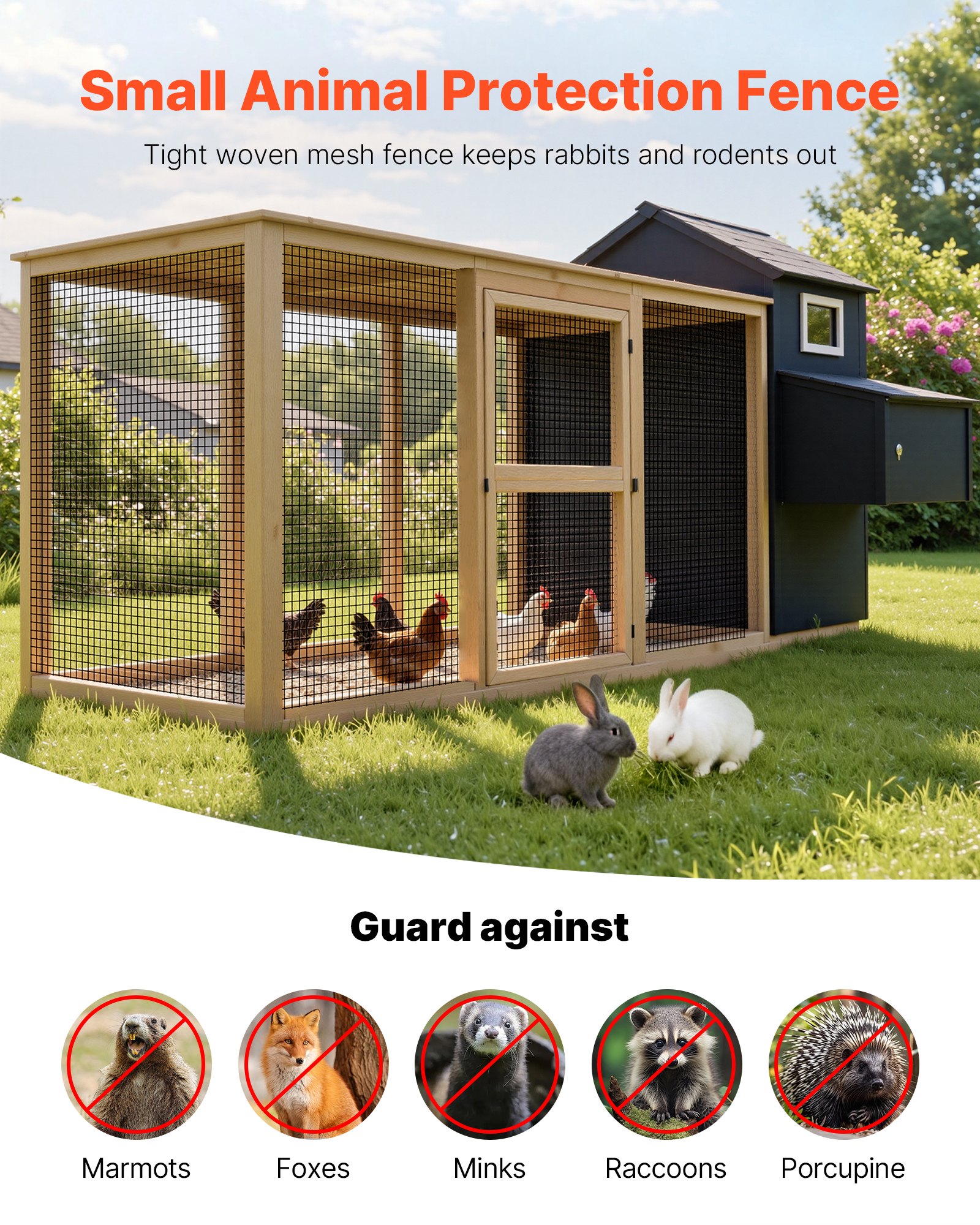Hardware Cloth 24 In X 50 Ft, 1'2 In 19 Gauge Galvanized Wire Mesh Roll, Weather-Resistant Vinyl Coated Chicken Wire… - 3
