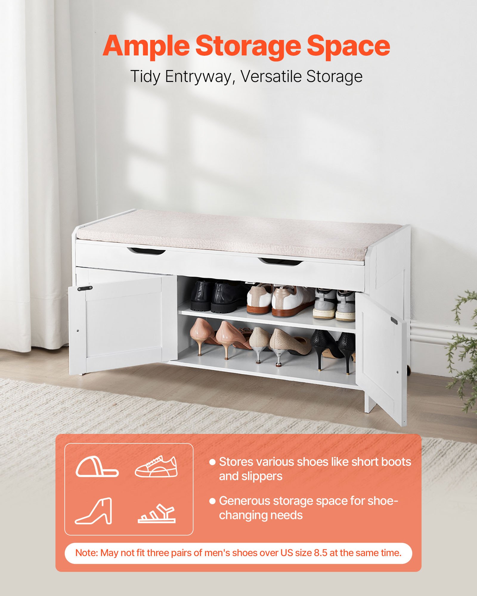Storage Shoe Bench, picture 4 of 4