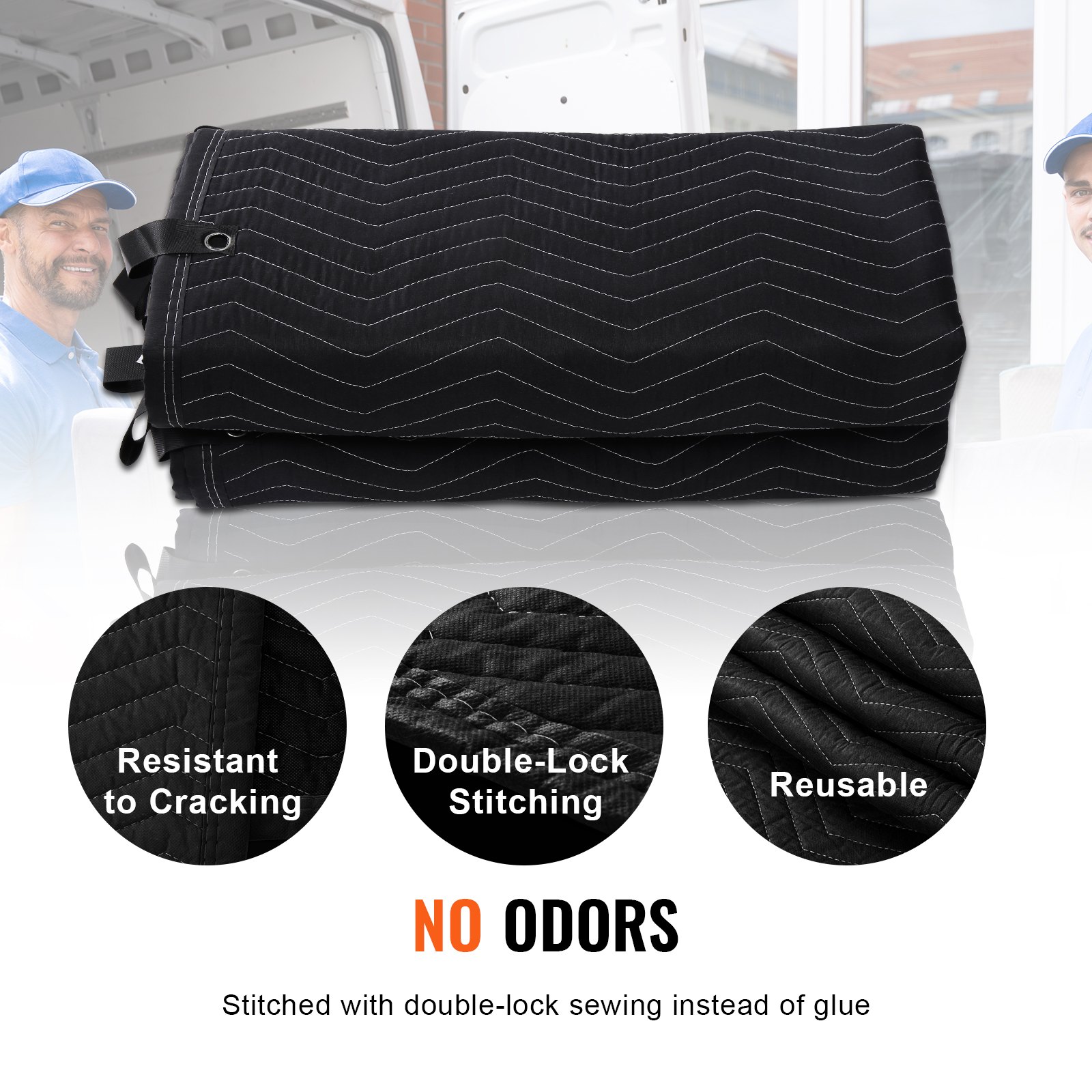 Sound Dampening Blanket, 96" X 80", Extra Large Studio Grommeted Soundproof Blanket With Grommets, Light Blocker For Door Acoustic Noise Blocking Blanket Studio Sound Absorption Sheet, Black image 4