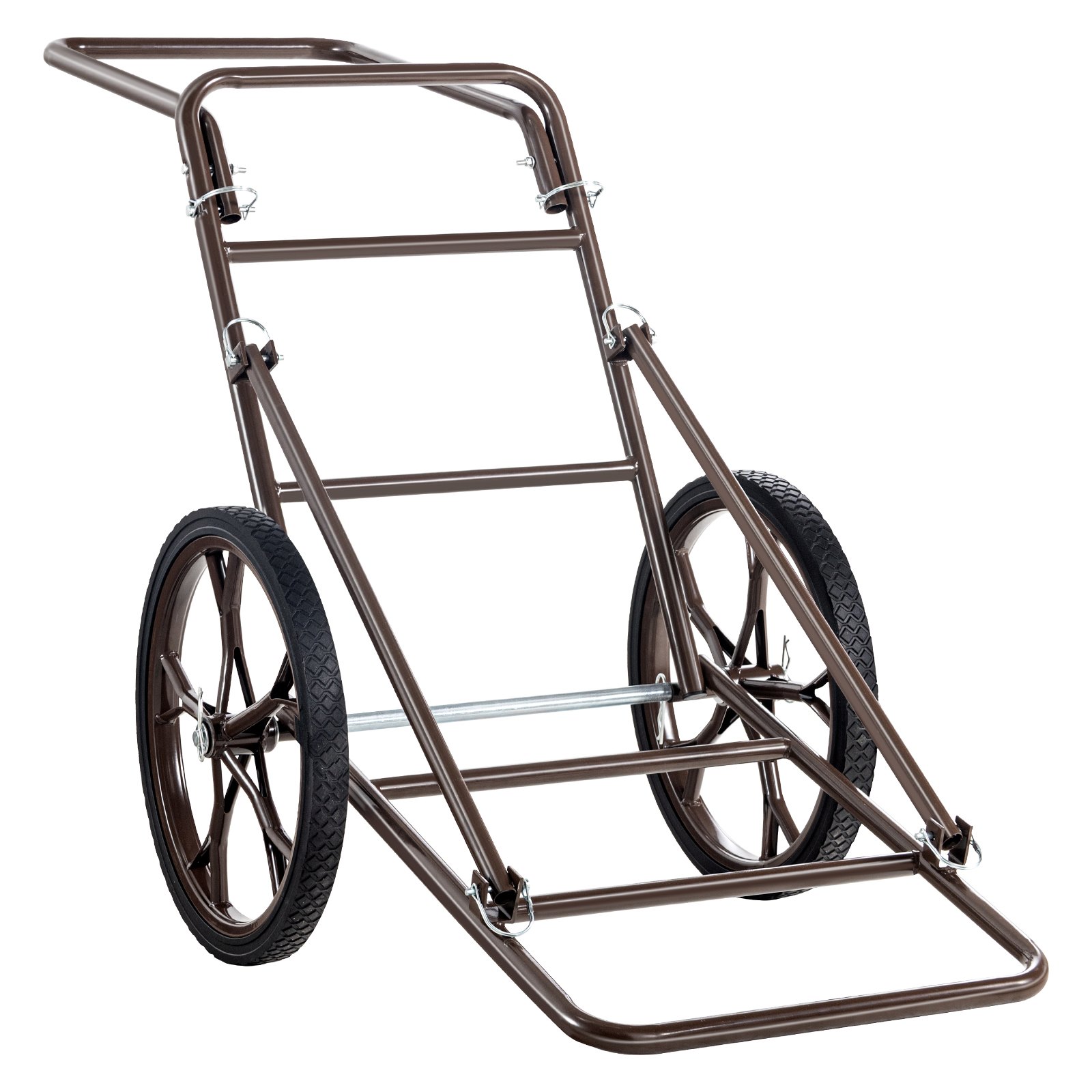 Deer Cart, 500 LBS Capacity Folding Game Cart, Deer Cart Game Hauler With 17" Big Rubber Wheel & Ergonomic Handle, Heavy-Duty Game Cart Accessories, Utility Gear Dolly For Hunting Fishing Hiking - Image 1