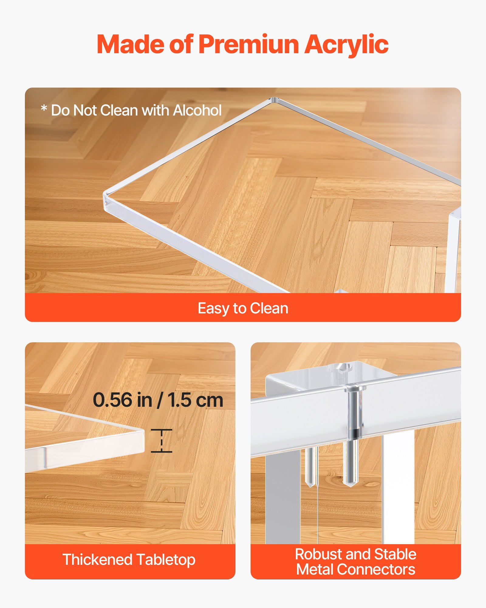 Acrylic Console Table, picture 2 of 4