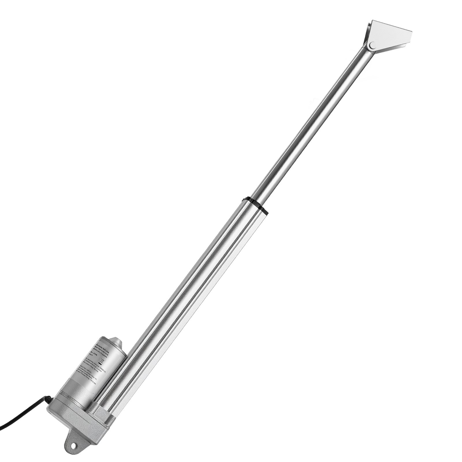 12V Linear Actuator, 12 Inch IP65 Waterproof Linear Actuator, 675lbs/3000N 0.2"/s Motion Actuators With Mounting Bracket For Outdoor Use - Image 1