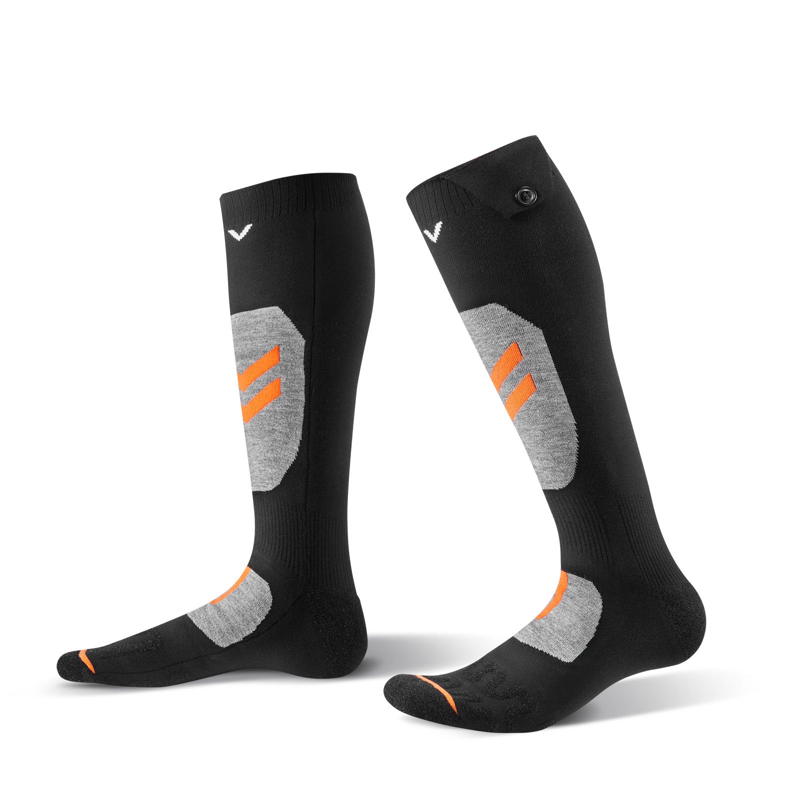 Heated Socks, Small Size, 5000mAh Battery Rechargeable Heating Socks With 4 Heating Levels, Electric Heated Sock With APP Control For Men Women, Foot Warmer For Hunting Riding Camping Hiking - Image 1