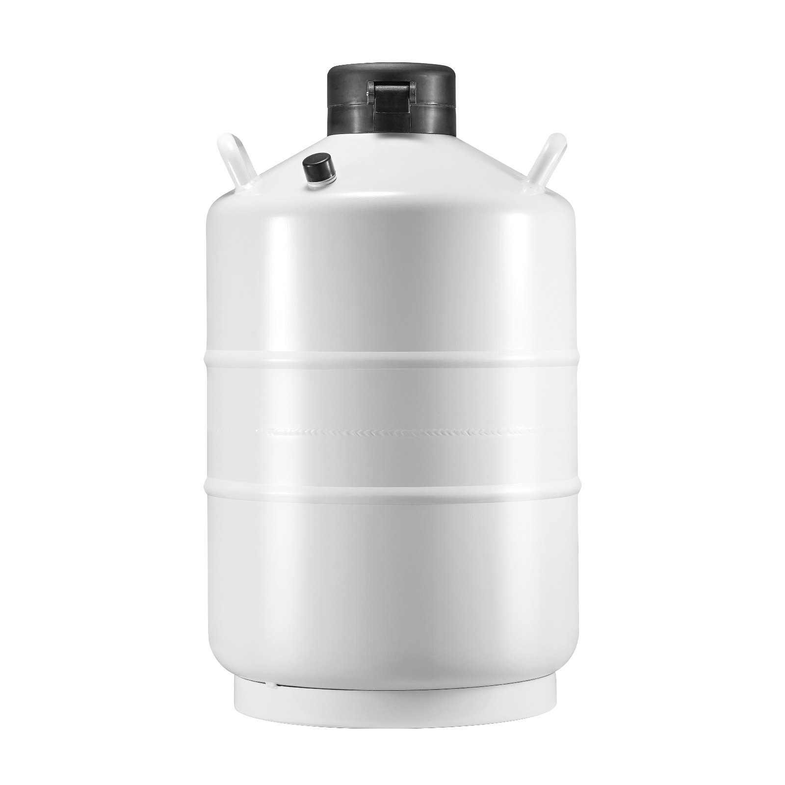 Liquid Nitrogen Tank, 20 L Aluminum Alloy Liquid Nitrogen Container, LN2 Tank Dewar With 6 Canisters And Carry Bag With Straps, Cryogenic Tank For Beauty Industry, Semen Preservation, Scientific - Image 1
