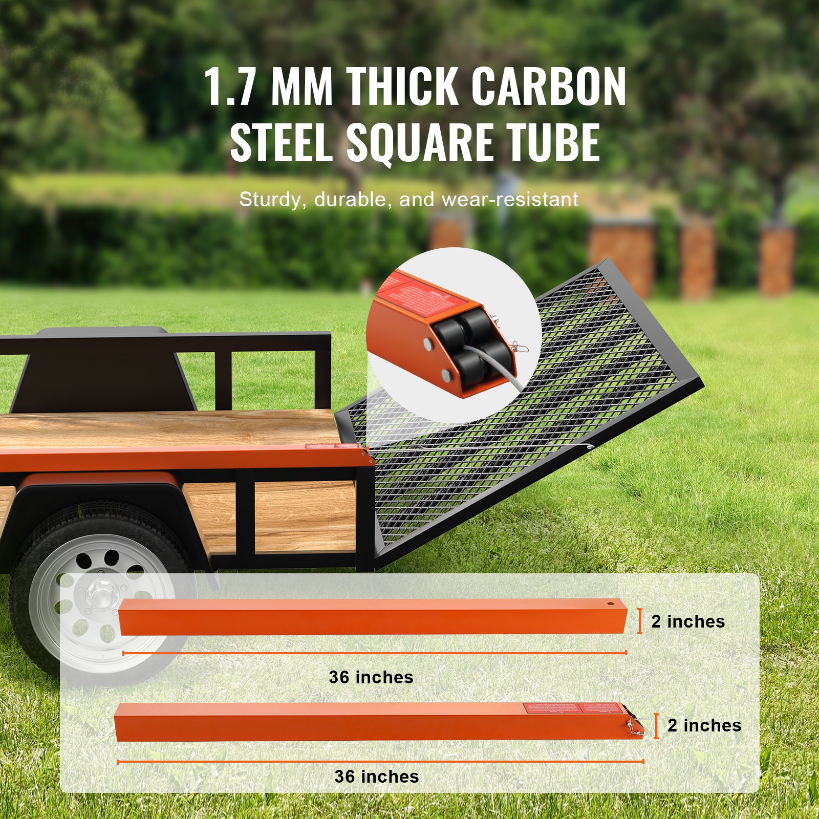 TrailTailgate Er Lift Assist, Max 180 Lbs Load Capacity, Compatible With Open Utility Trailer Tailgate… image 4
