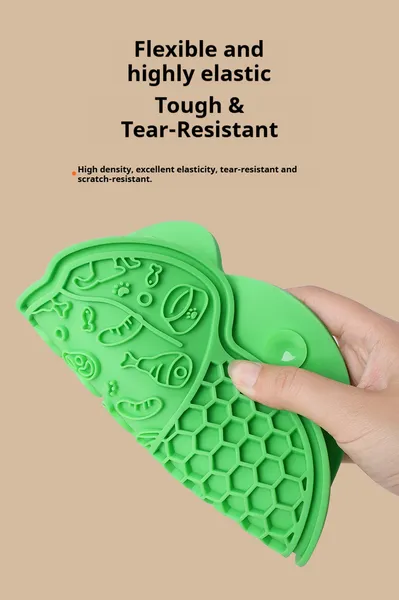 Lick Mat For Dogs And Cats Dog Slow Feeder Mat With Strong Suction