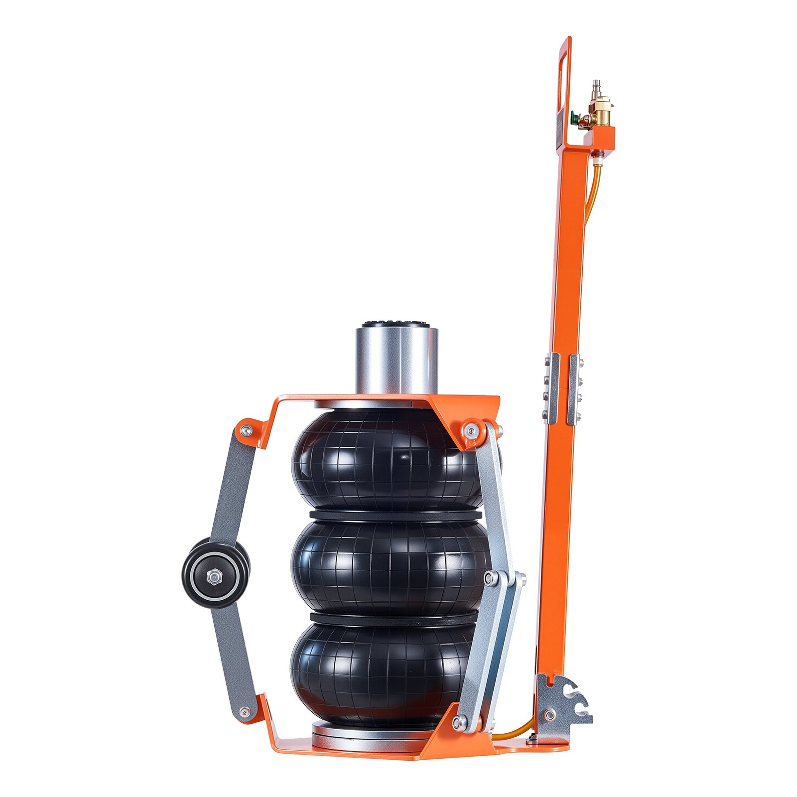 Air Jack, 3 Ton/6613 Lbs Triple Bag Air Jack, Airbag With Support Rod, Lift Up To 18.5 Inch With Heightened Column & Adjustable Handle, 1-6 S Fast Lifting Pneumatic For Car, SUV, Pickup Truck - Image 1