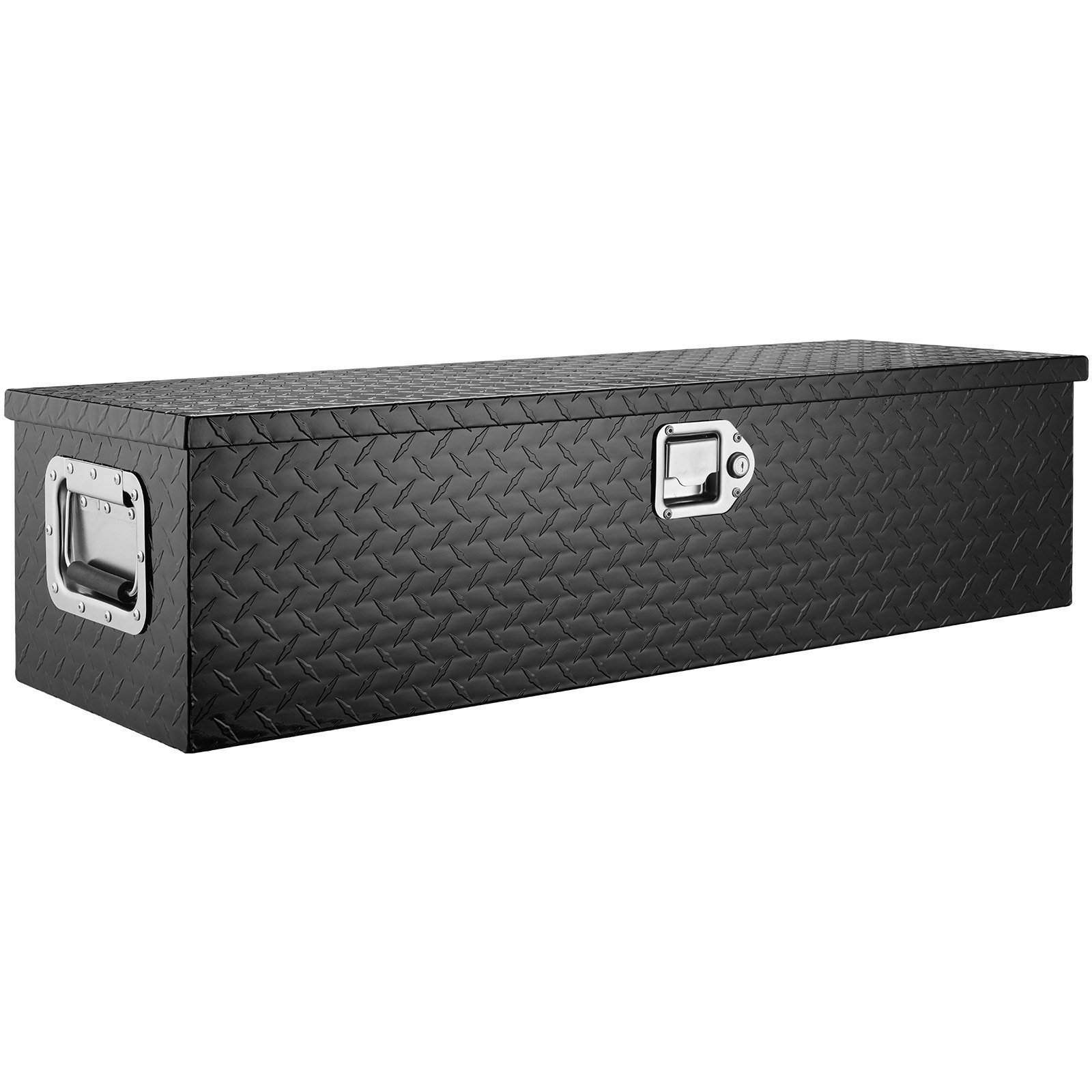 Heavy Duty Aluminum Truck Bed Tool Box, Diamond Plate Tool Box With Side Handle And Lock Keys, Storage Tool Box… - 2