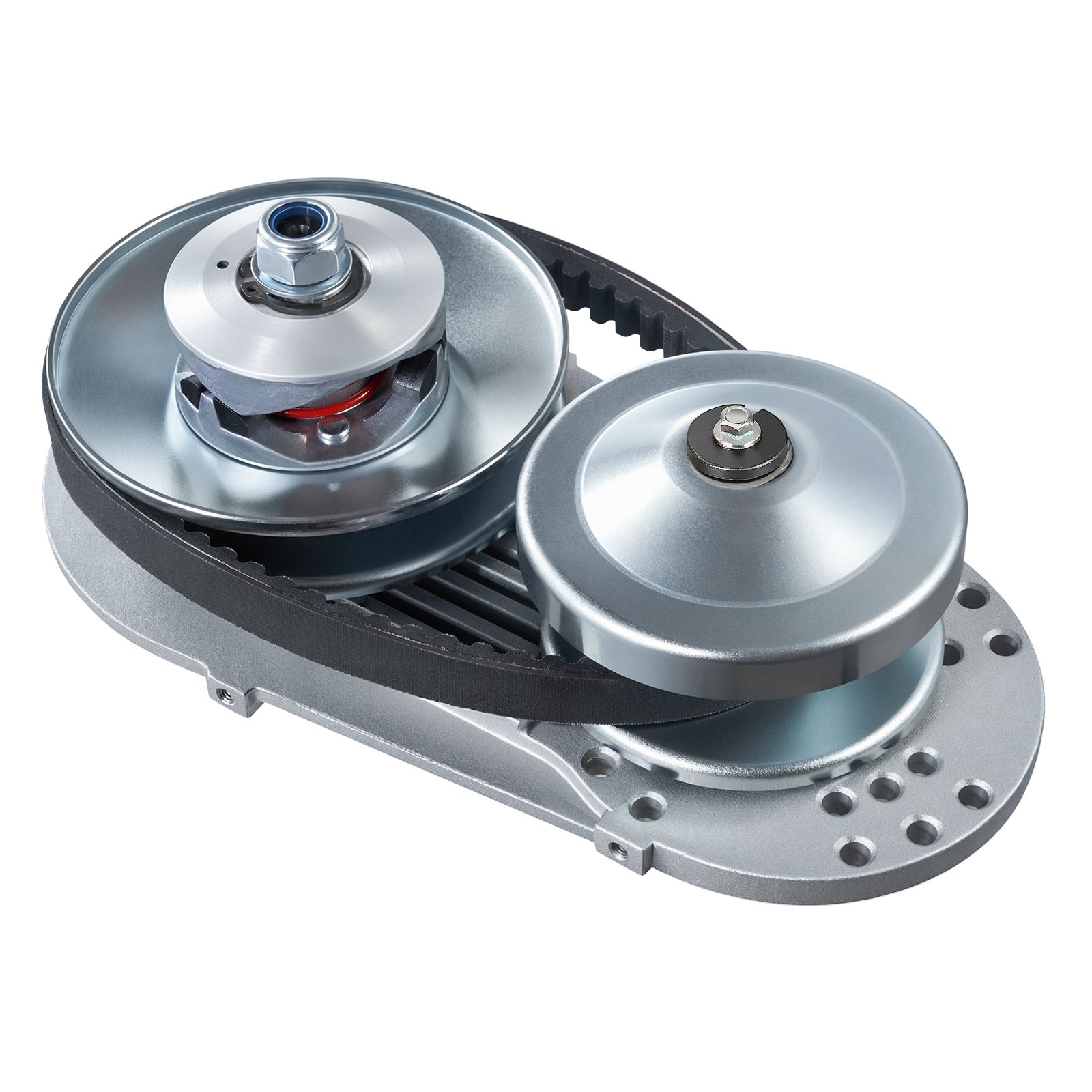 Drive Clutch, 2-8HP Engine, 2000 RPM High-Strength Drive Clutch With Asymmetric Designed Wheels & Robust Rubber Belt, Sturdy & Durable Clutch With Full Accessories, Fit For Various Engines - Image 1