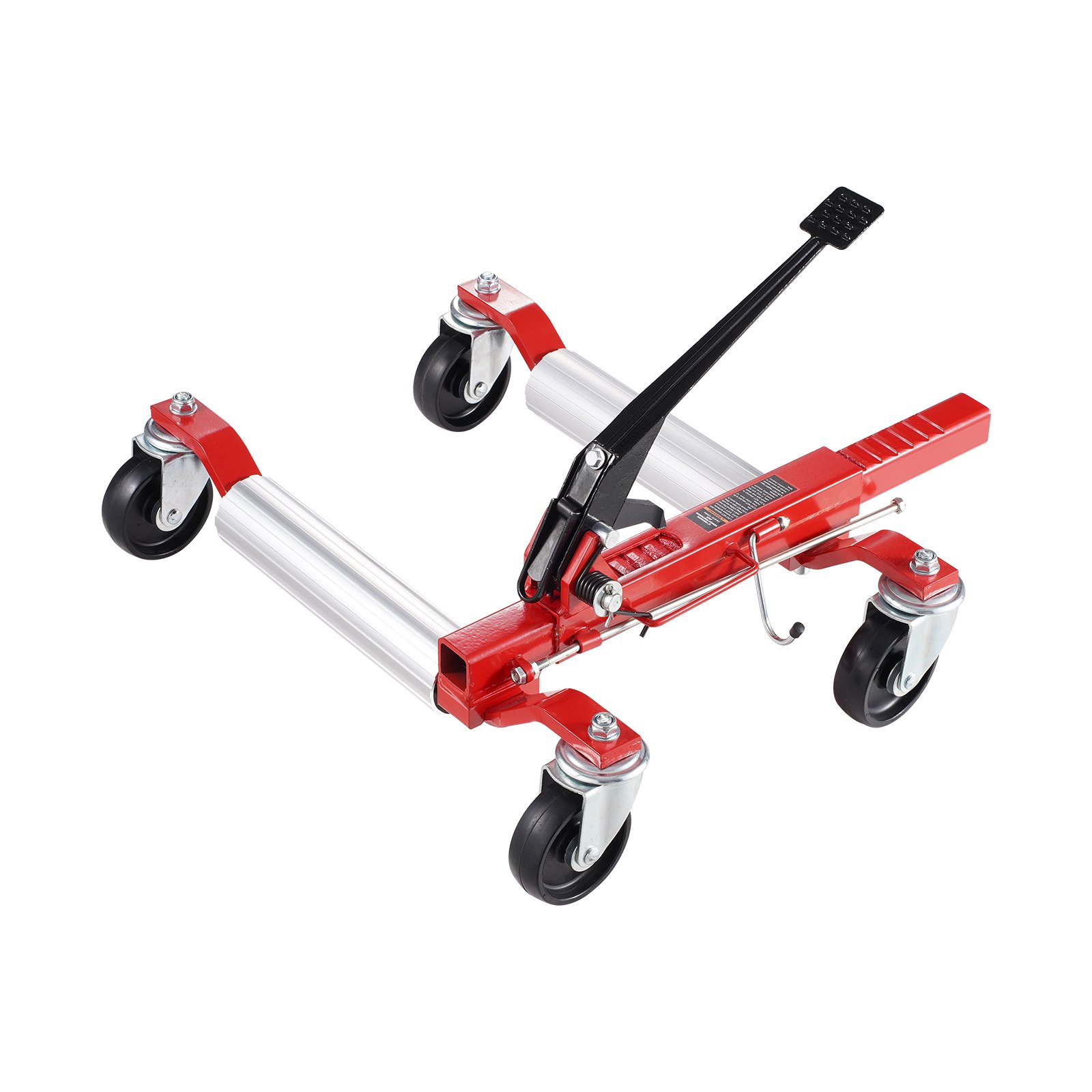 Wheel Dolly, Max Capacity 1500 Lbs Car Dolly, Car Jack Dolly Lifter With 360° Rotatable Wheels, Heavy Duty Vehicle Positioning Ratchet Tire Jack, For Vehicle Car Auto Repair Moving - Image 1