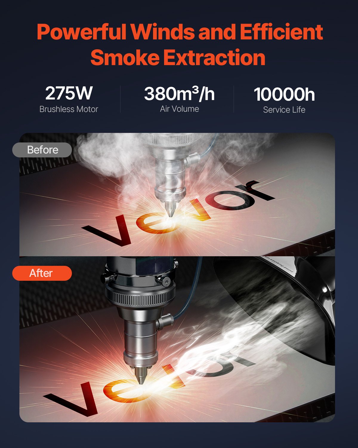 Soldering Fume Extractor with Dual Hoses — photo 3