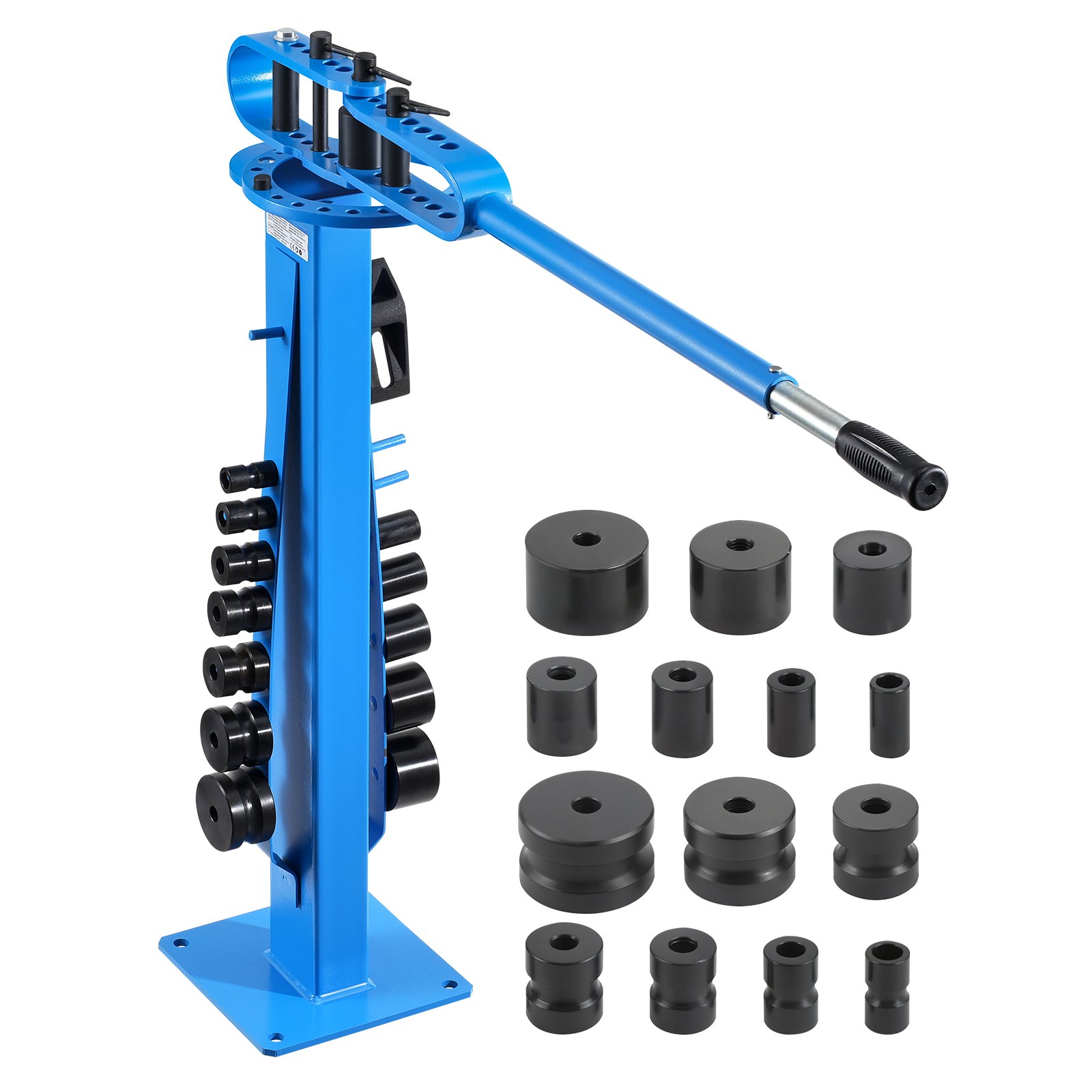 Manual Bending Machine With 14 Bending Dies, 200° Heavy-Duty Bending Tool For Copper Aluminum Iron Pipes, Ideal For HVAC Air Conditioning Refrigerator Auto Repair - Image 1