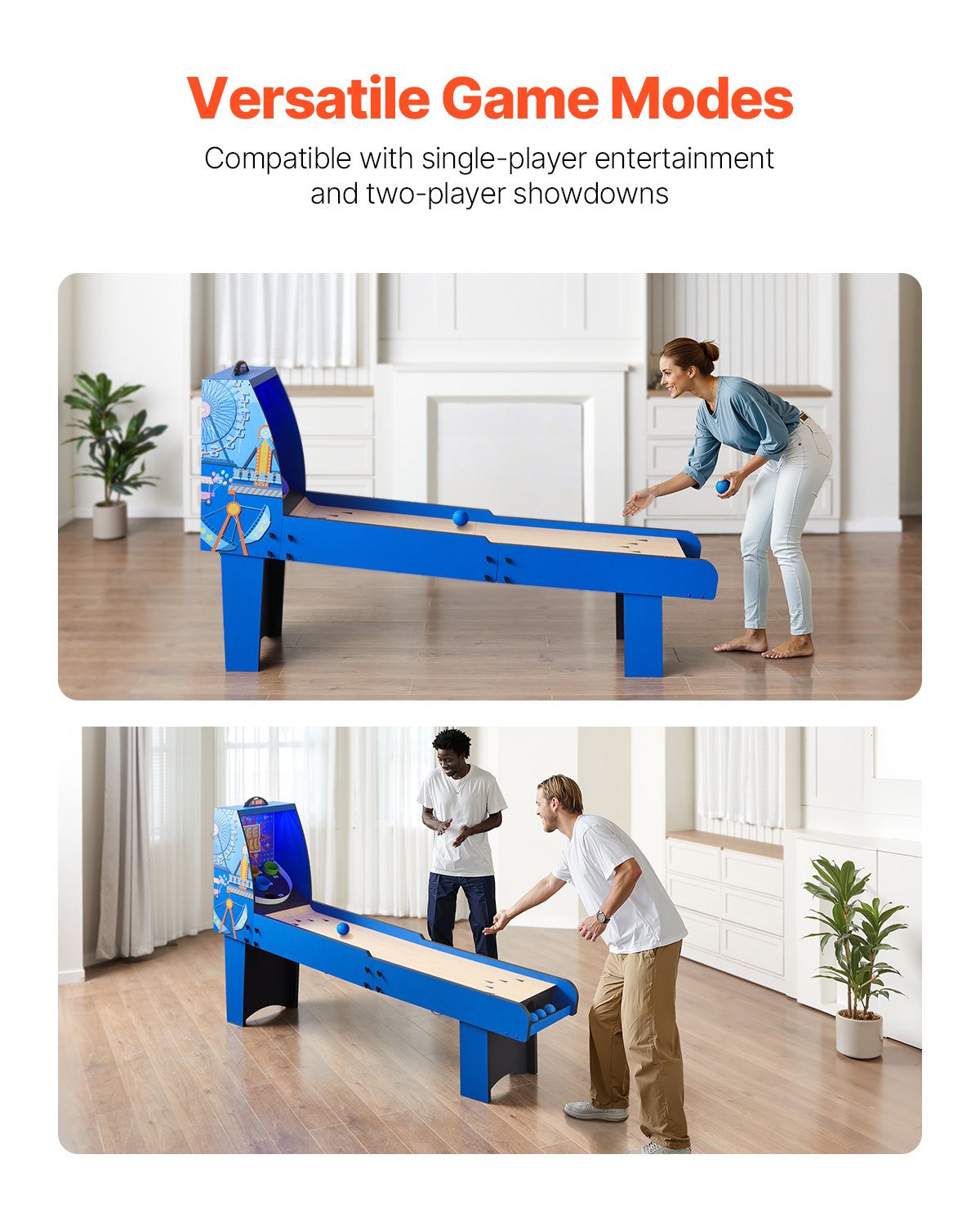8' Roll and Score Classic Arcade Game Table — photo 2