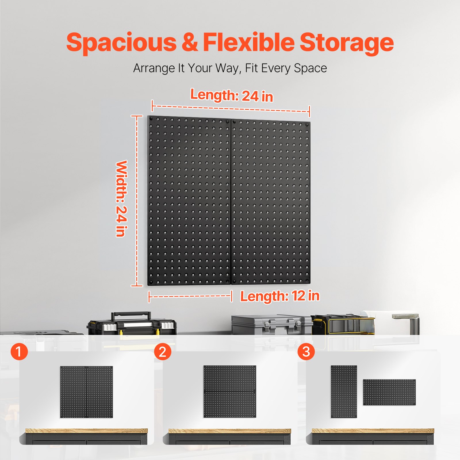 metal pegboard panels 24 x 12 pegboard 2 panels heavy duty steel peg boa 3